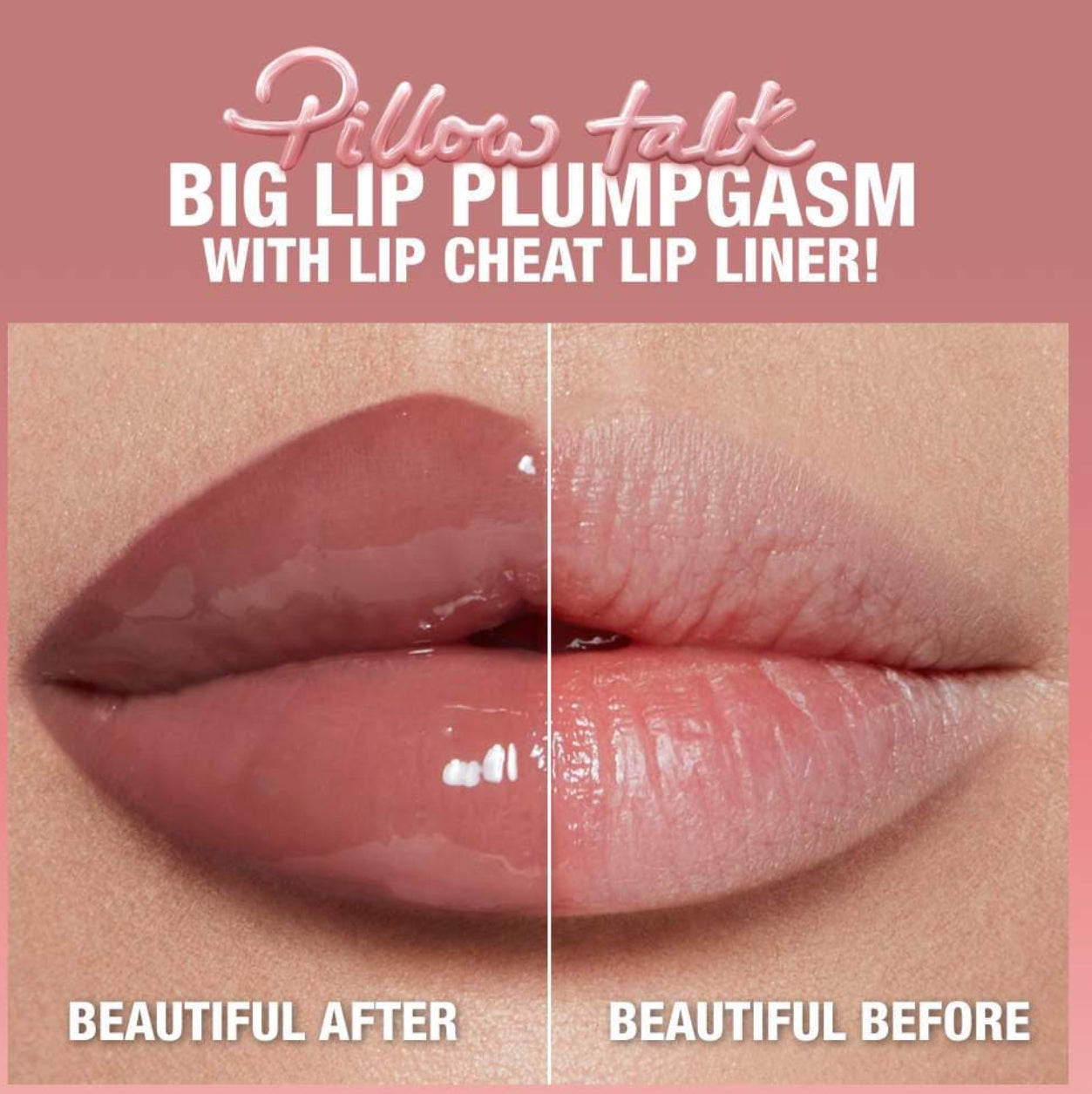 CHARLOTTE TILBURY
Pillow Talk Big Lip Plumpgasm Plumping Lip Gloss Medium/Deep